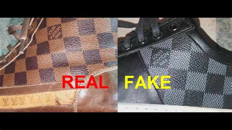 authentic louis vuitton vs fake shoes|knockoff Louis Vuitton boots.